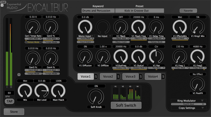 Exponential Audio Excalibur