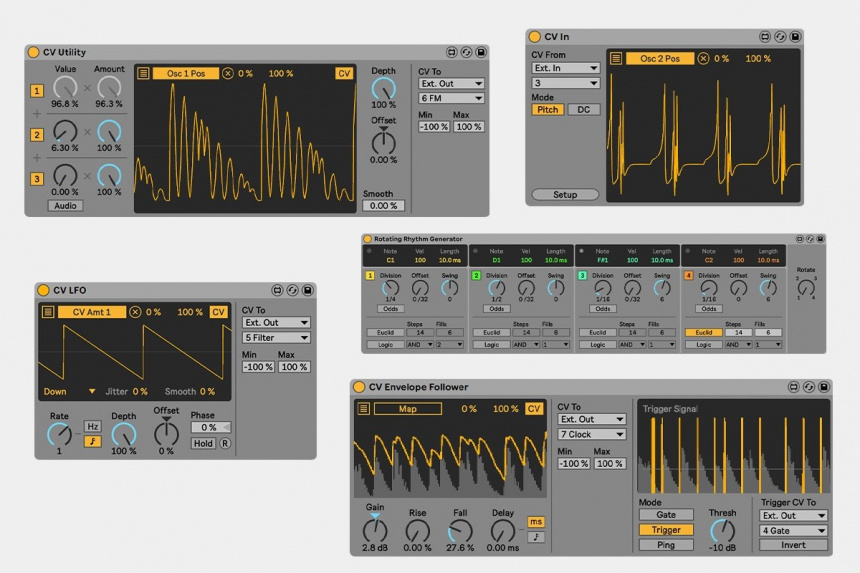 Ableton CV Tools, la puerta oficial de Live al mundo modular