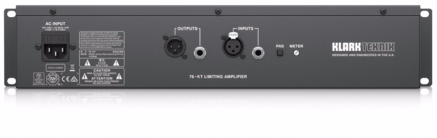 Klark Teknik KT-76 parte trasera