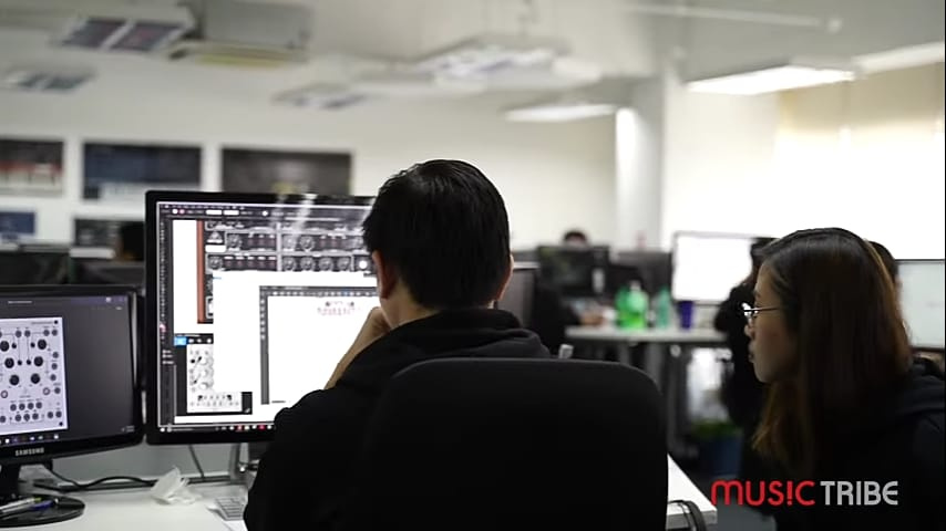 Fotograma de un vídeo Behringer