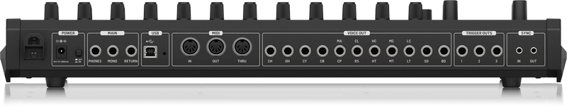Behringer RD-8 conexiones