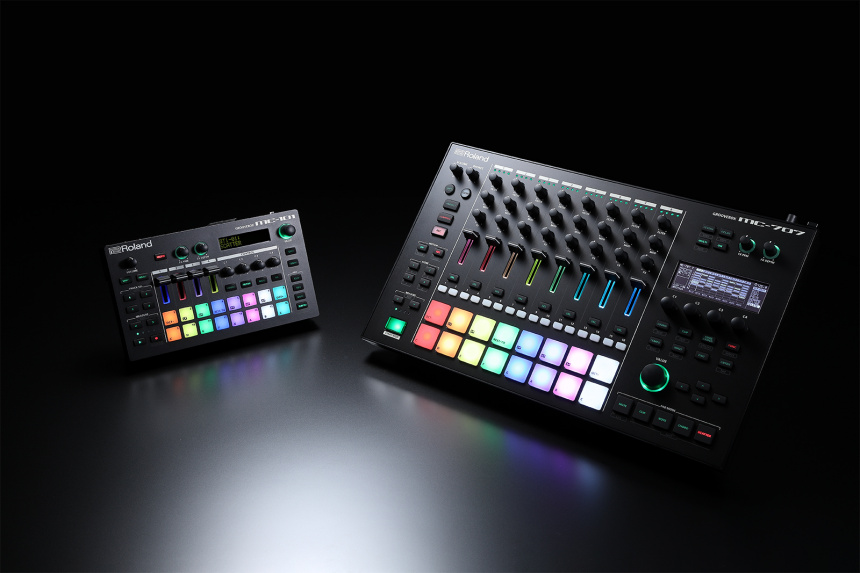 Roland MC-707 y MC-101