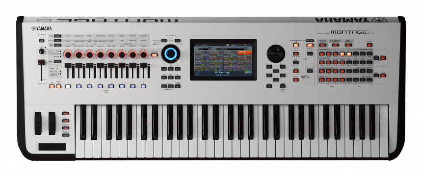 Yamaha Montage en blanco