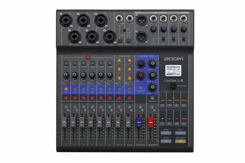 LiveTrak L-8