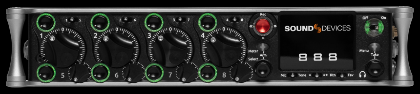 Sound Devices 888 frontal