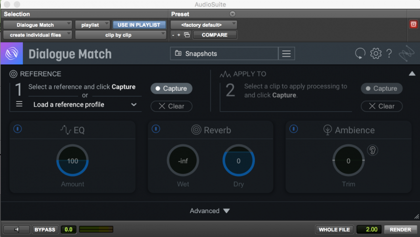 Izotope Dialog Match