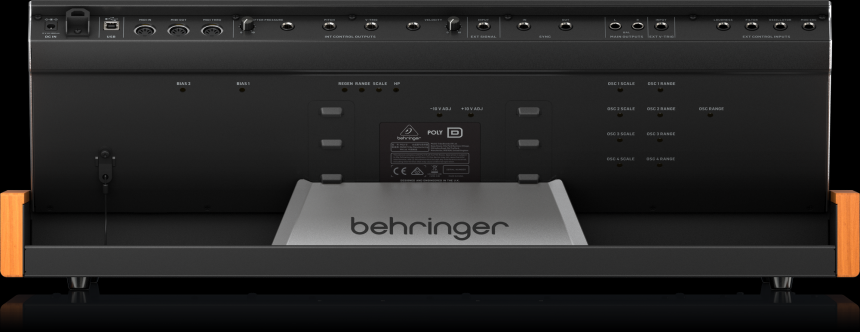 Behringer Poly D, Un Minimoog - Model D En Versión Teclado Y Con ...