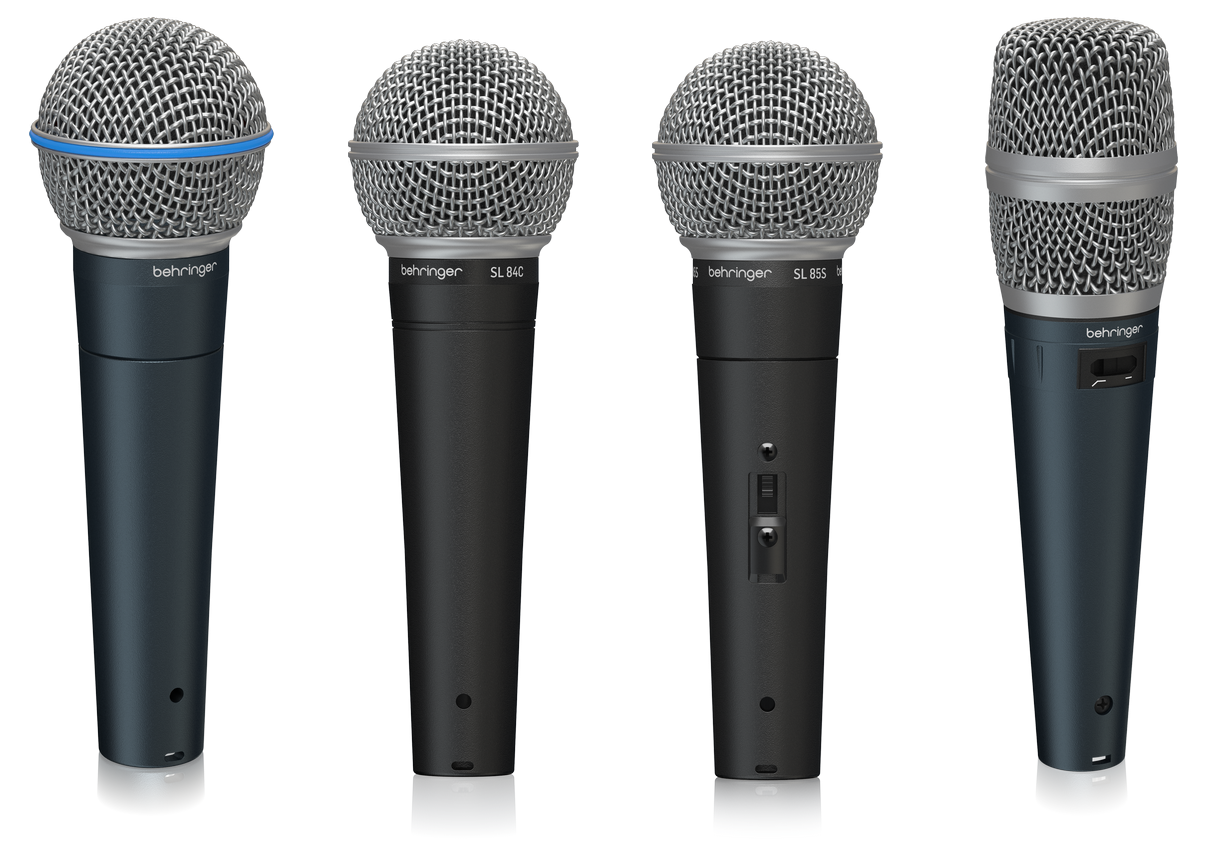 Fantástico Decir Sucio Behringer presenta una oleada de micrófonos: BA 85A, SL 84C, SL 85S, SB 78A  | Hispasonic