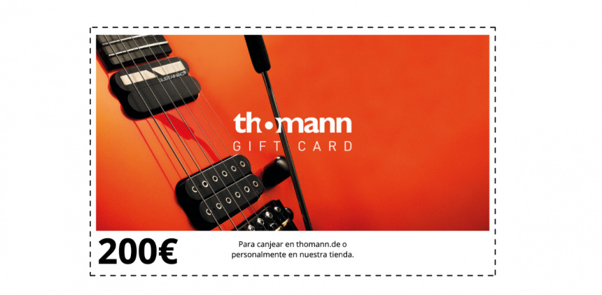 Vale de regalo Thomann