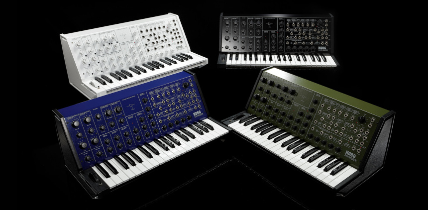 Korg MS-20 FS en 4 colores
