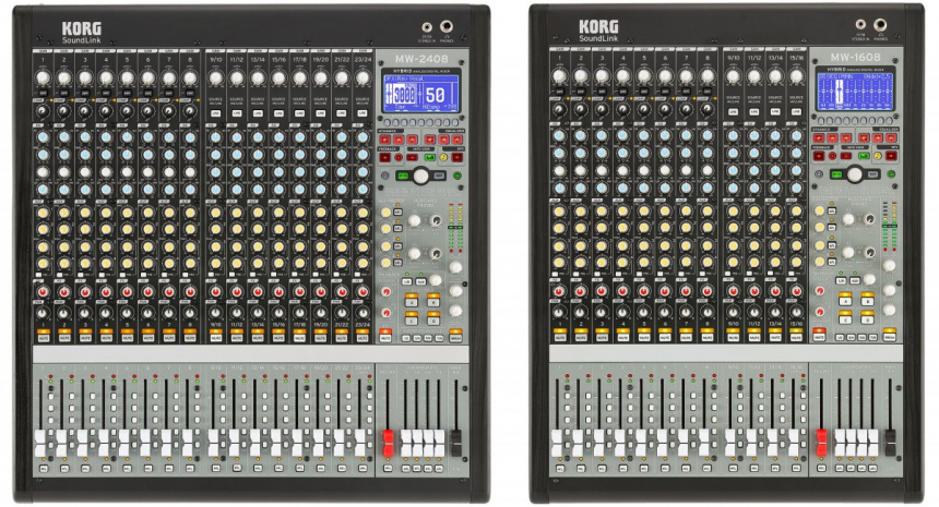 Korg MW-2408 y MW-1608