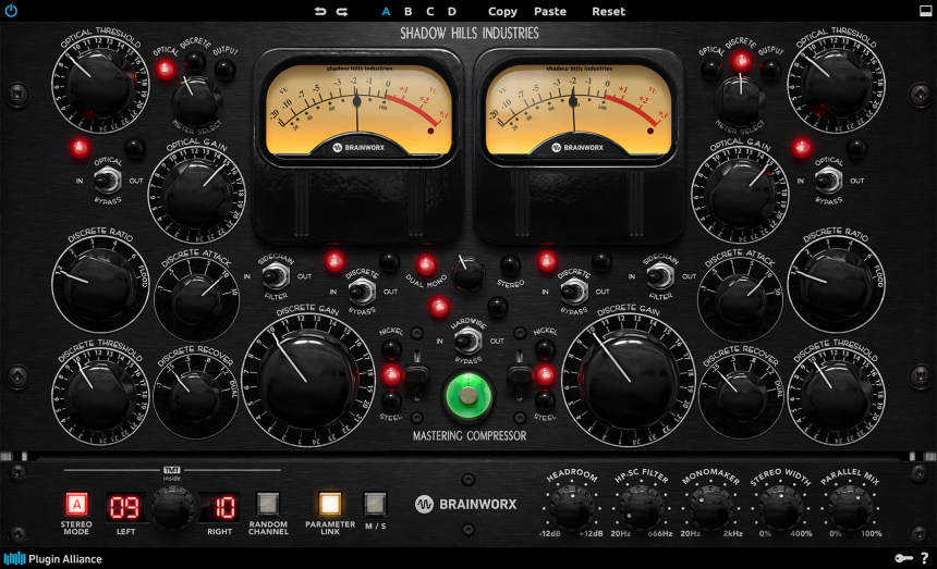 Shadow Hills Mastering Compressor Class A plugin
