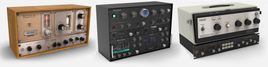 Las 3 reverbs de Arturia