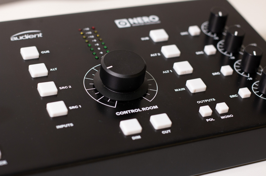 Audient Nero - Panel de control 2