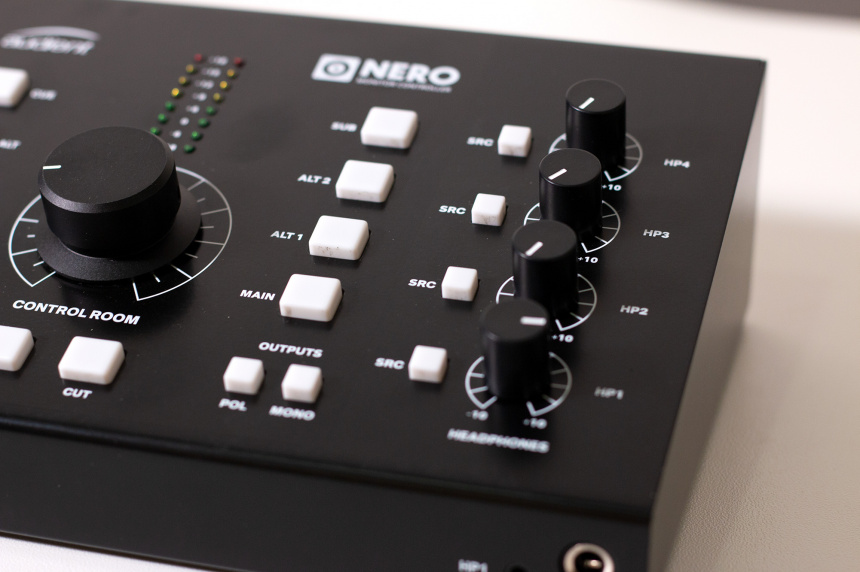 Audient Nero - Panel de control 3