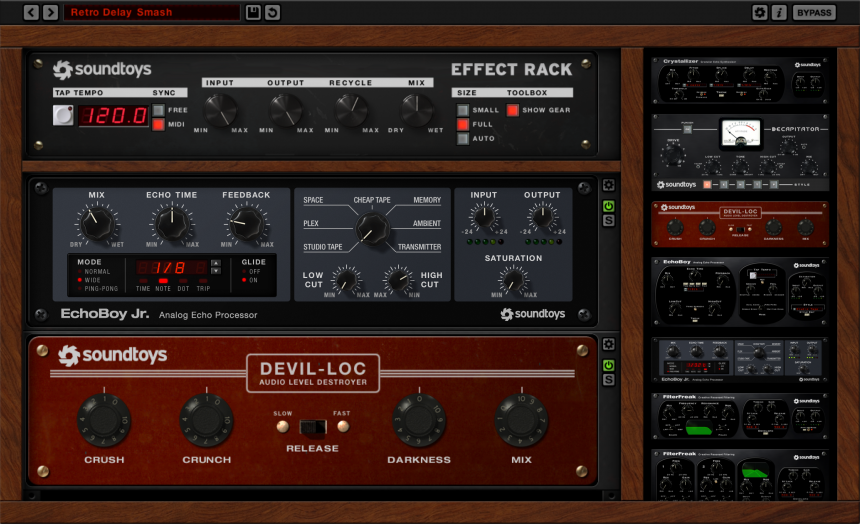 soundtoys effect rack free download