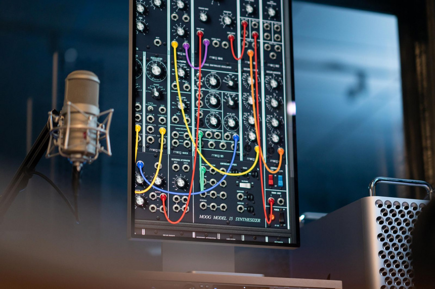 Moog Model 15 ahora en Mac