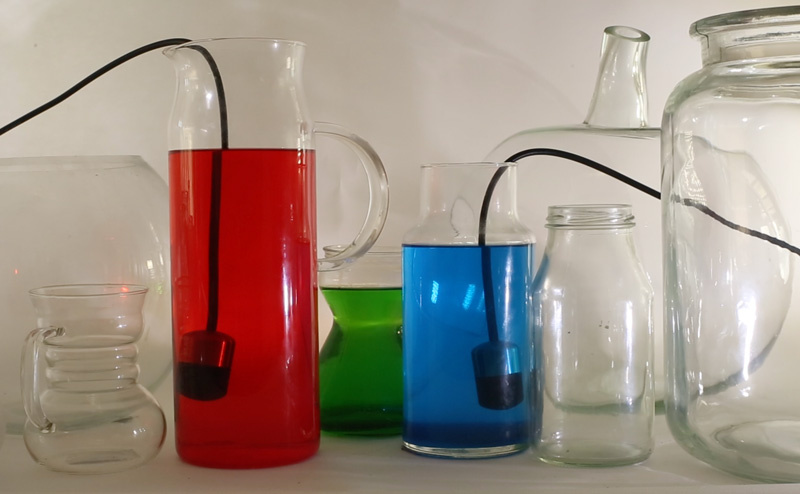 HISS and a ROAR GLASS underwater