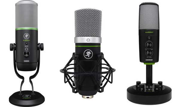 Micrófonos USB de Mackie