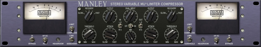Manley Stereo Variable Mu Limiter