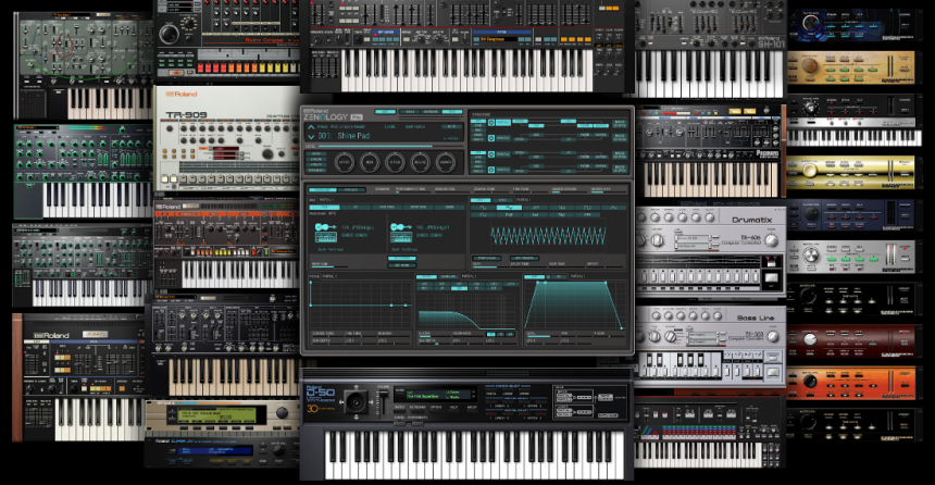Instrumentos virtuales Roland