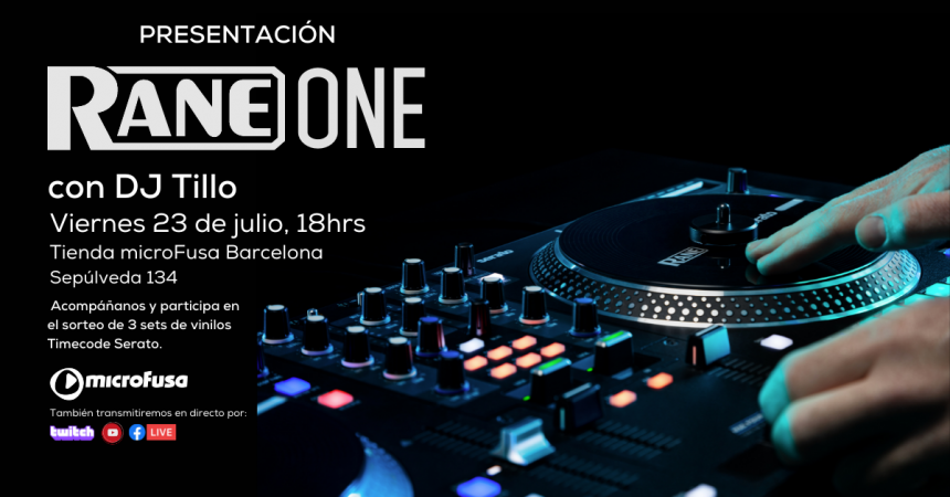 Presentación de Rane One con sorteo
