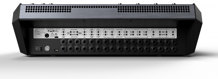 SSL BiG SiX panel trasero