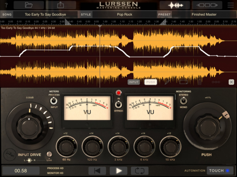 Lurssen Mastering Console IK