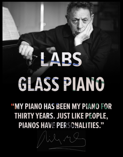LABS Glass Piano, el piano de Philip Glass