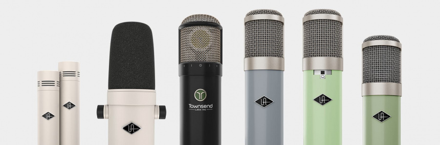 Universal Audio lanza sus propios micrófonos