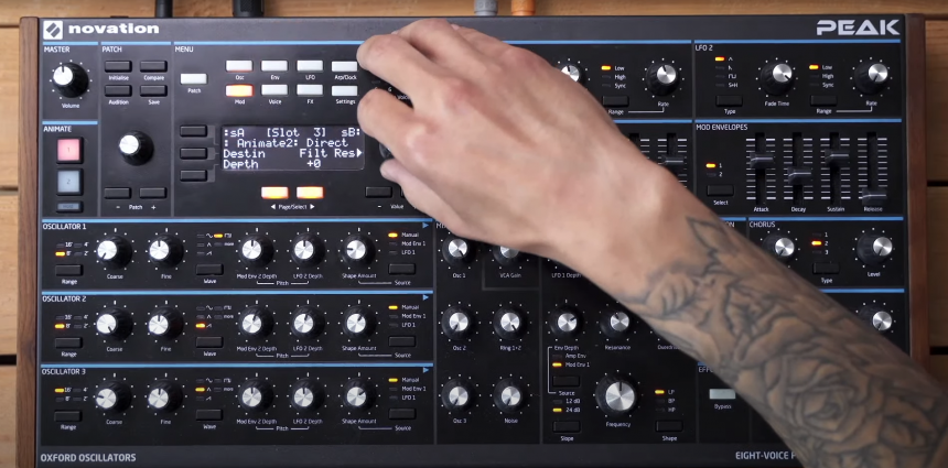 Llega la v 2.0 para Novation Peak y Summit