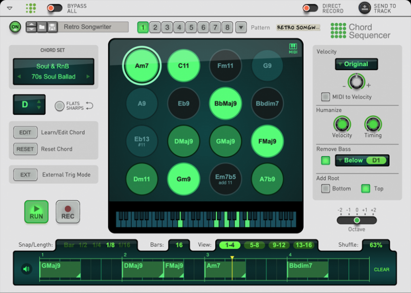 Reason Studios Chord Sequencer