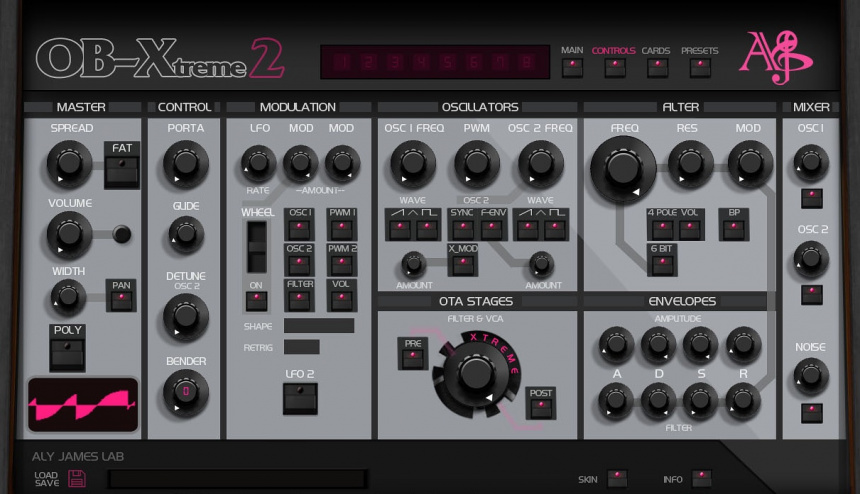 Aly James Lab OB-Xtreme 2.0