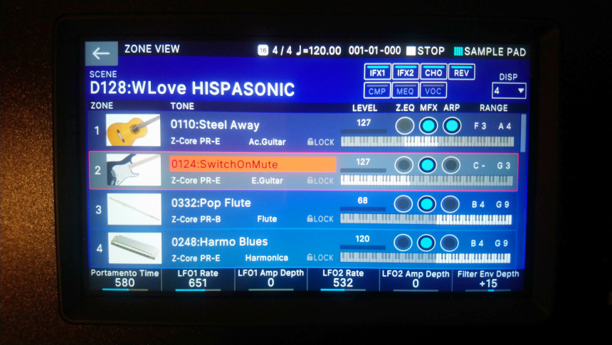 Roland serie Fantom-0