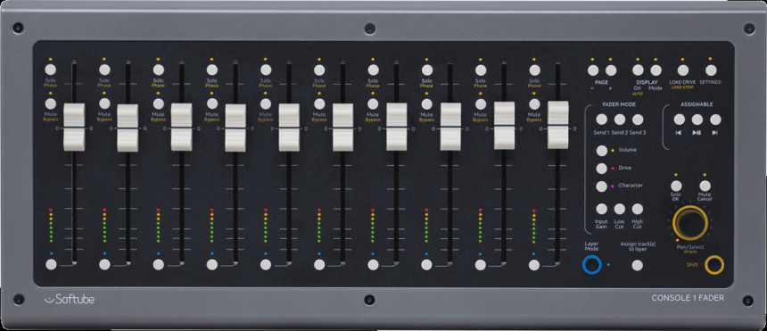 Softube Console 1 Faders