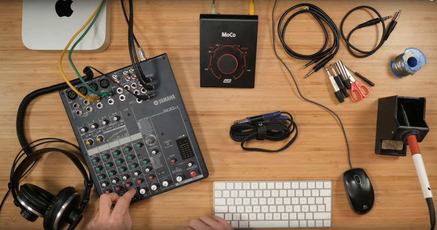 Cómo duplicar las entradas de una mesa de mezclas