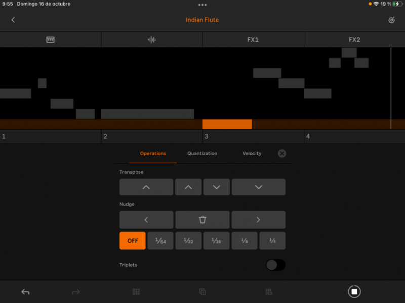 Ableton Note Editor Clips