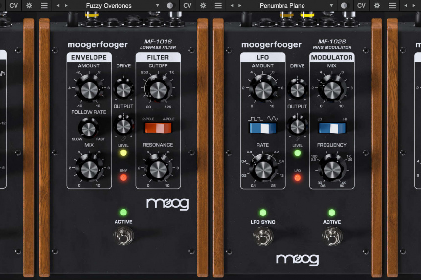 Moog Moogerfooger Effects Plug-ins