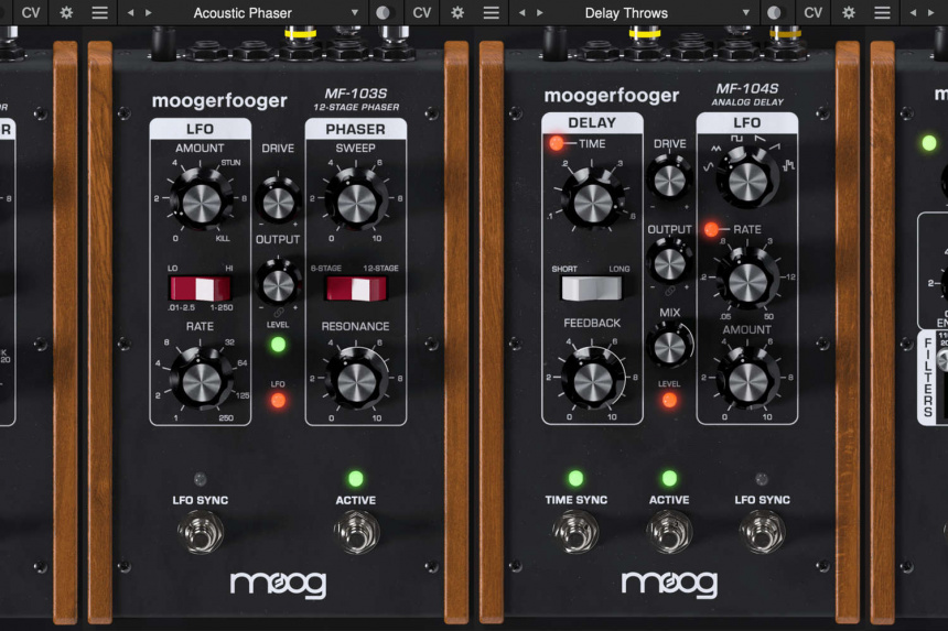 Moog Moogerfooger Effects Plug-ins