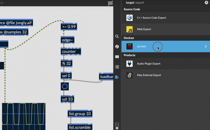 Cycling'74 RNBO y Max