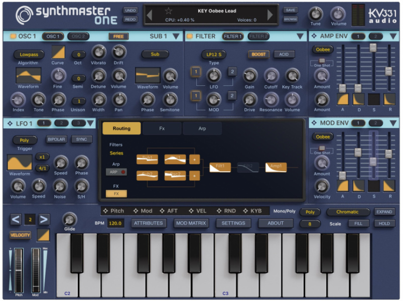 KV331 Audio SynthMaster One