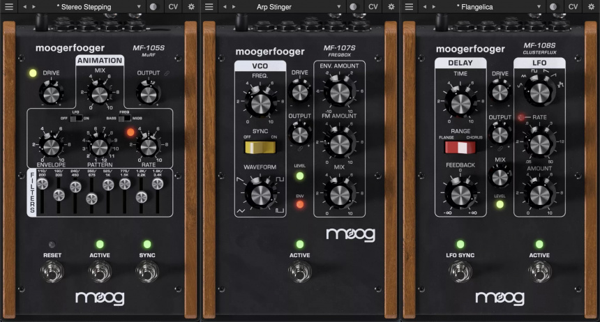 Moog Moogerfooger Plug-ins