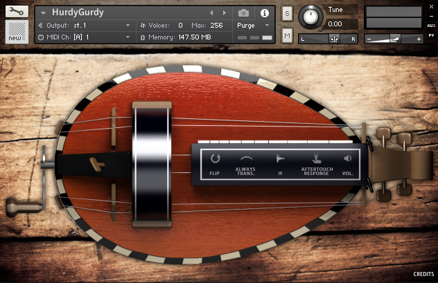 Sonokinetic Hurdy Gurdy