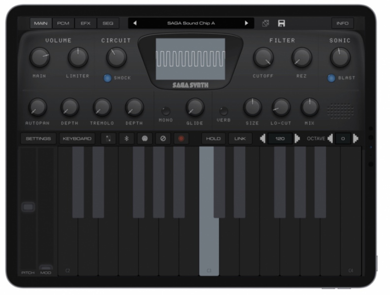 Audiokit Pro SAGA Synth