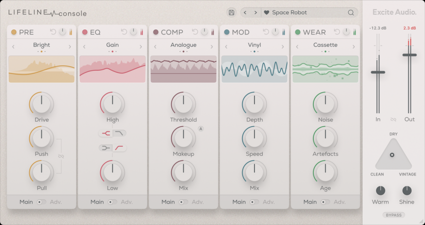 Excite Audio Lifeline Console Lite