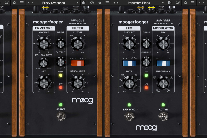 Moog Moogerfooger en plugin