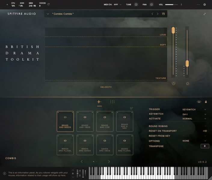 Spitfire Audio British Drama Toolkit Brass & Reeds