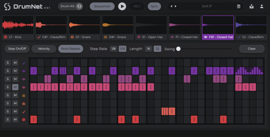Session Loops DrumNet