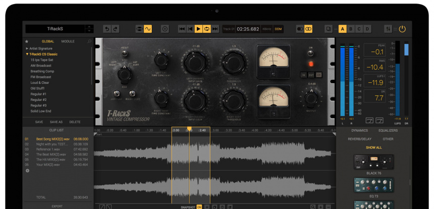 IK Multimedia T-RackS Vintage Compressor Model 670