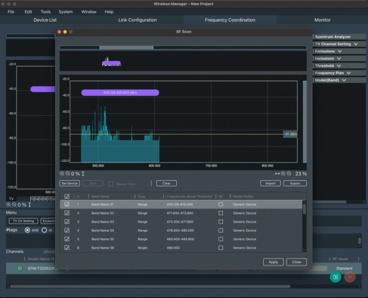 Resultado del escaneo